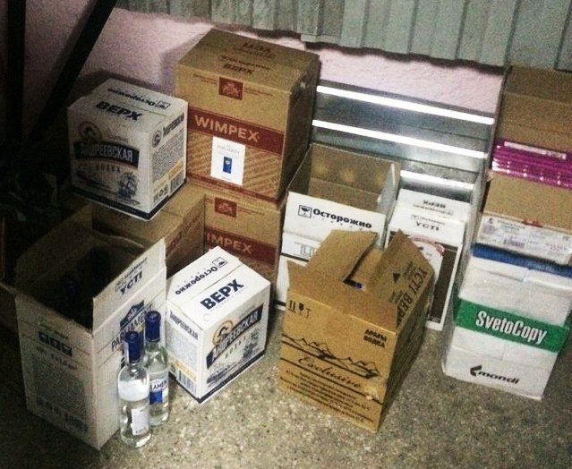 Торговлю нелегальным алкоголем пресекли на территории Оренбурга